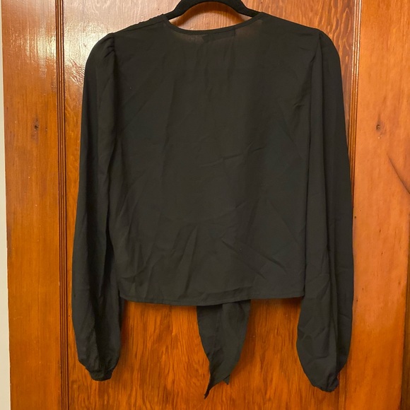 Nasty Gal Hang Me to Dry Tie Blouse - Picture 4 of 5